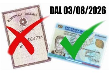 Avviso IMPORTANTE per i Cittadini ancora in possesso della carta d'identità cartacea